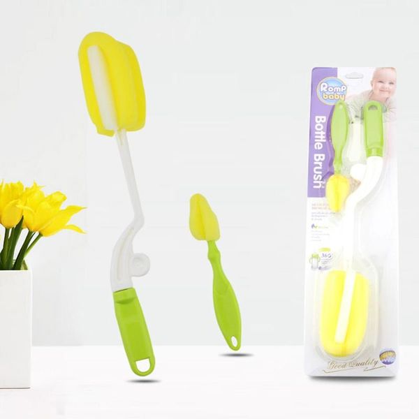 2pcs/set 360 degree rotating sponge baby feeding milk bottle brush cleaner scrubber brushes sponge cleaning brush for baby feed
2pcs/set 360 degree rotating sponge baby feeding milk bottle brush cleaner scrubber brushes sponge cleaning brush for baby feed