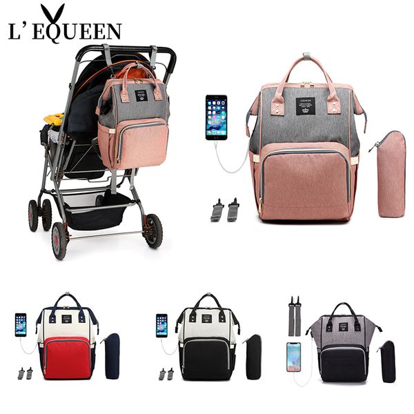 lequeen usb diaper bag baby care backpack for mom mummy maternity wet bag waterproof baby pregnant care nappy backpac
lequeen usb diaper bag baby care backpack for mom mummy maternity wet bag waterproof baby pregnant care nappy backpac