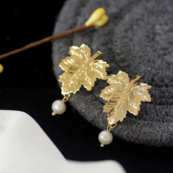 100% natural fresh water baroque pearl leaf flower drop earrings for women drop earring fine jewelry, Golden;silver
100% natural fresh water baroque pearl leaf flower drop earrings for women drop earring fine jewelry, Golden;silver