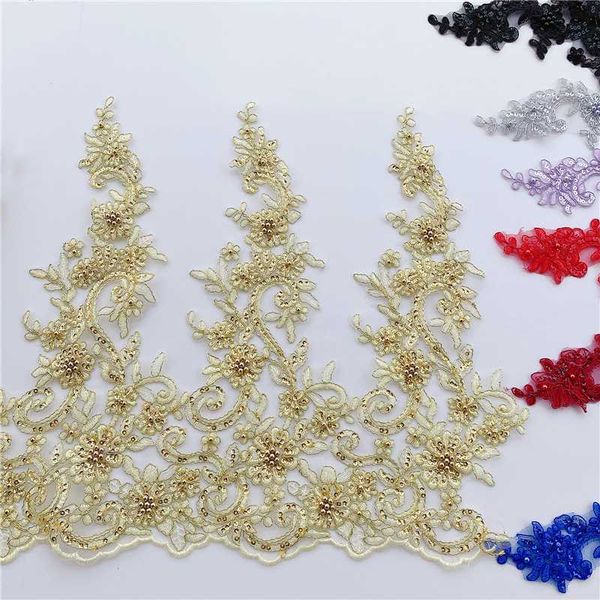 14 colors height 43cm sequin beaded wedding dress border lace fabric trim diy decoration of skirt accessories rs2448, Pink;blue
14 colors height 43cm sequin beaded wedding dress border lace fabric trim diy decoration of skirt accessories rs2448, Pink;blue