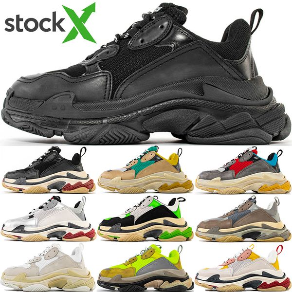 2020 new paris fashion 17fw triple s sneakers boots for men women green white sneakers vintage old dad grandpa casual shoes, Black
2020 new paris fashion 17fw triple s sneakers boots for men women green white sneakers vintage old dad grandpa casual shoes, Black