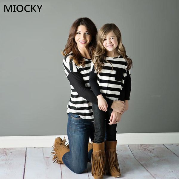 mommy and me clothes autumn patch striped winter clothes long sleeve family tshirt mom and daughter matching e0240, Blue
mommy and me clothes autumn patch striped winter clothes long sleeve family tshirt mom and daughter matching e0240, Blue