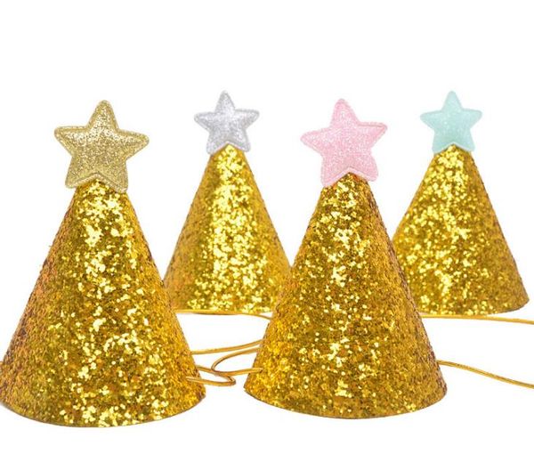 gold glitter shiny hats kids mini cone hats birthday party cap wedding celebration party decoration p prop favors
gold glitter shiny hats kids mini cone hats birthday party cap wedding celebration party decoration p prop favors