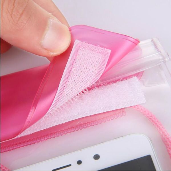 Pure Transparent Lanyard Three Sealing Waterproof Cellphone Bag Swimming Moisture-Proof Velcro Large Rims Big Screen Moisturepro
Pure Transparent Lanyard Three Sealing Waterproof Cellphone Bag Swimming Moisture-Proof Velcro Large Rims Big Screen Moisturepro