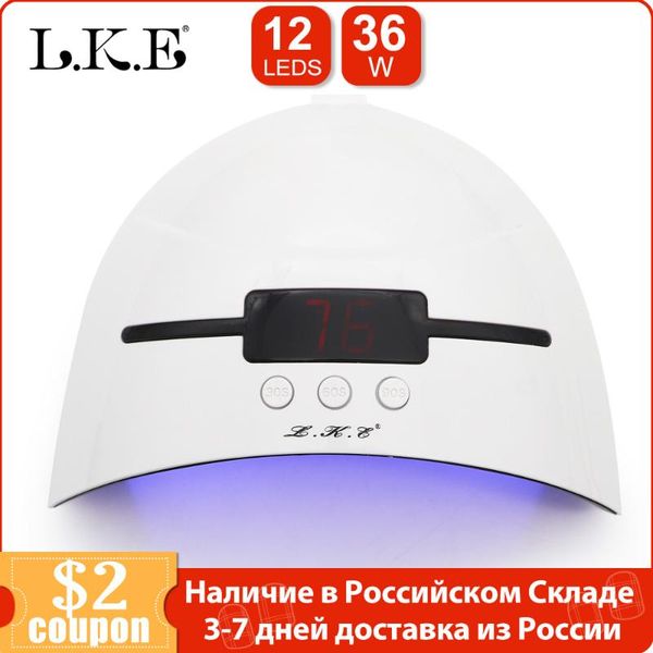 lke 36w led nail lamp with 12pcs leds uv lamp for manicure gel nail dryer polish drying auto sensor manicure machine
lke 36w led nail lamp with 12pcs leds uv lamp for manicure gel nail dryer polish drying auto sensor manicure machine