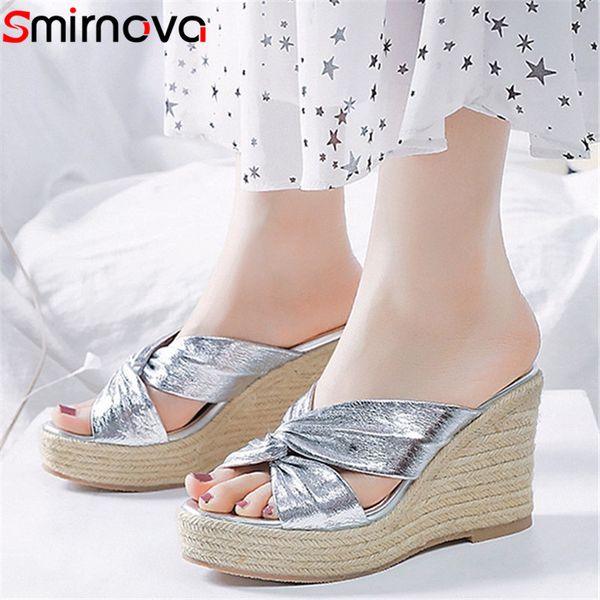 smirnova 2020 genuine leather sandals women shoes fashion casual wedges platform sandals ladies party shoes, Black
smirnova 2020 genuine leather sandals women shoes fashion casual wedges platform sandals ladies party shoes, Black