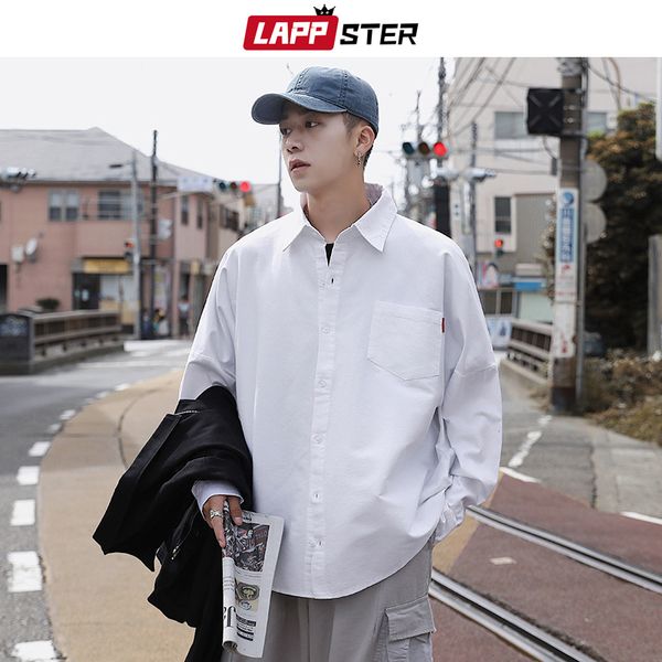 lappster мужского корейского harajuku твердых рубашки 2020 мужских японские карманы уличных рубашек с длинным рукавом мужских повседневная к, White;black
lappster мужского корейского harajuku твердых рубашки 2020 мужских японские карманы уличных рубашек с длинным рукавом мужских повседневная к, White;black