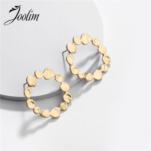 joolim gold silver punched circle stud earring round earring 2020 gold alloy trend jewelry, Golden;silver
joolim gold silver punched circle stud earring round earring 2020 gold alloy trend jewelry, Golden;silver