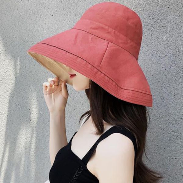 sunshade hat female double-sided cotton and linen folding sunscreen visor cap fisherman hat summer hipster for women c2, Blue;gray
sunshade hat female double-sided cotton and linen folding sunscreen visor cap fisherman hat summer hipster for women c2, Blue;gray
