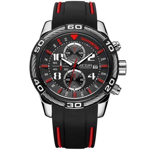 new big size 48cm chronograph quartz watch for man black silicone bracelete waterproof sport wristwatch multifunction boy's satch, Slivery;brown
new big size 48cm chronograph quartz watch for man black silicone bracelete waterproof sport wristwatch multifunction boy's satch, Slivery;brown
