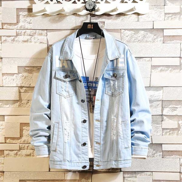 2020 весна denim jacket men hip hop ковбой куртка streetwear вскользь джинсовой одежды мода hole тонкий мужские пальто топы мужчин, Black;brown
2020 весна denim jacket men hip hop ковбой куртка streetwear вскользь джинсовой одежды мода hole тонкий мужские пальто топы мужчин, Black;brown