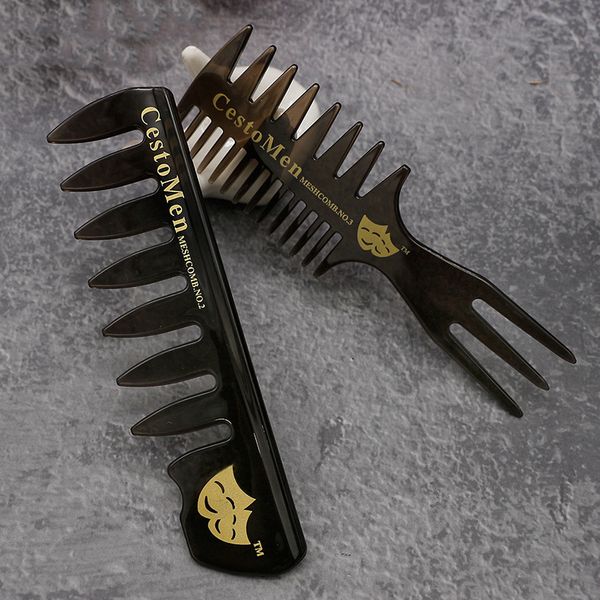 oil head comb retro fashionable barber styling comb double-side hair brushes men hairdressing tools, Silver 
oil head comb retro fashionable barber styling comb double-side hair brushes men hairdressing tools, Silver