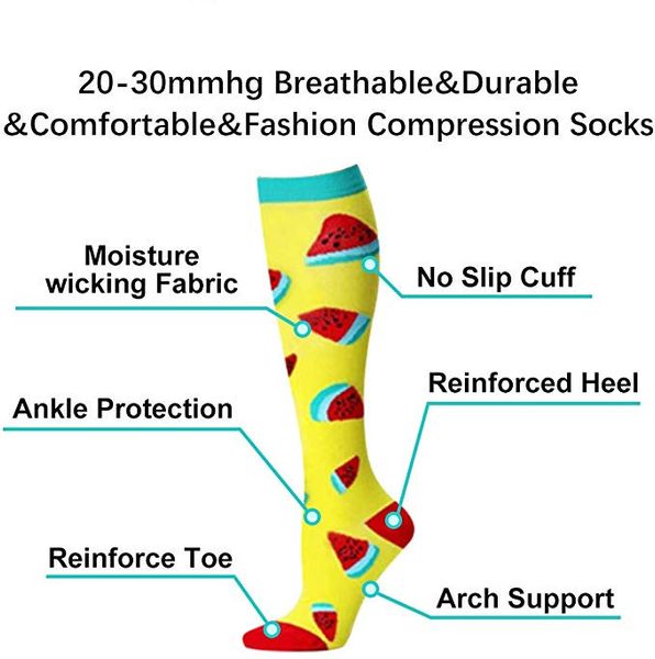 40 styles quality compression stockings cycling socks fit for edema, diabetes, varicose veins, running marathon socks, Black
40 styles quality compression stockings cycling socks fit for edema, diabetes, varicose veins, running marathon socks, Black