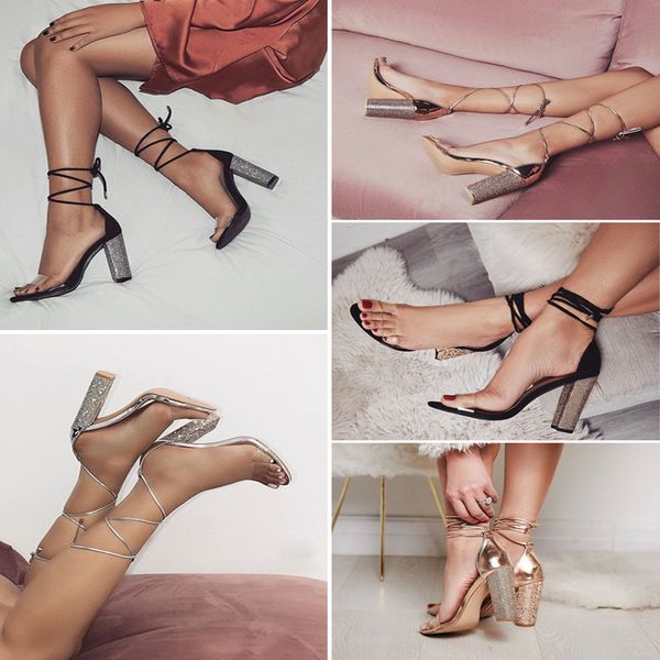 fashion woman peep toe stiletto high heel shoes sandals party dress gold silver wedding shoes female lace up crystal sandal, Black
fashion woman peep toe stiletto high heel shoes sandals party dress gold silver wedding shoes female lace up crystal sandal, Black