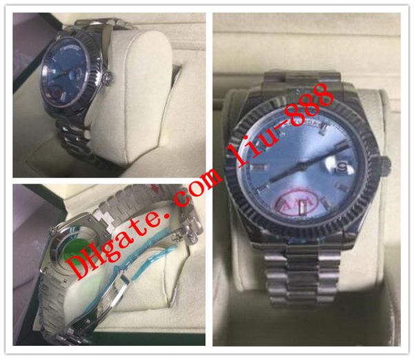fashion luxury wristwatch 228206 40mm ice blue dial diamond dial silver steel bracelet date 2813 automatic luxury wristwatch, Slivery;brown
fashion luxury wristwatch 228206 40mm ice blue dial diamond dial silver steel bracelet date 2813 automatic luxury wristwatch, Slivery;brown