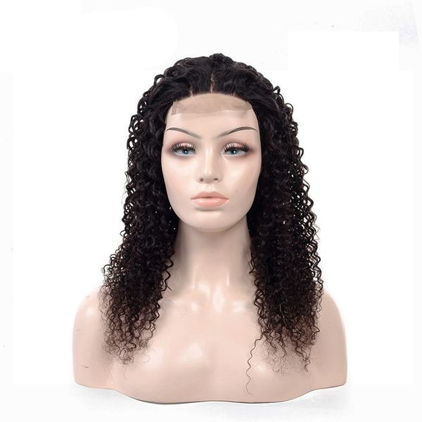 4*4 closure wigs kinky curly brazilian human hair lace wigs for women 180% density thick closure wig 10-24 inch middle/three part, Black
4*4 closure wigs kinky curly brazilian human hair lace wigs for women 180% density thick closure wig 10-24 inch middle/three part, Black