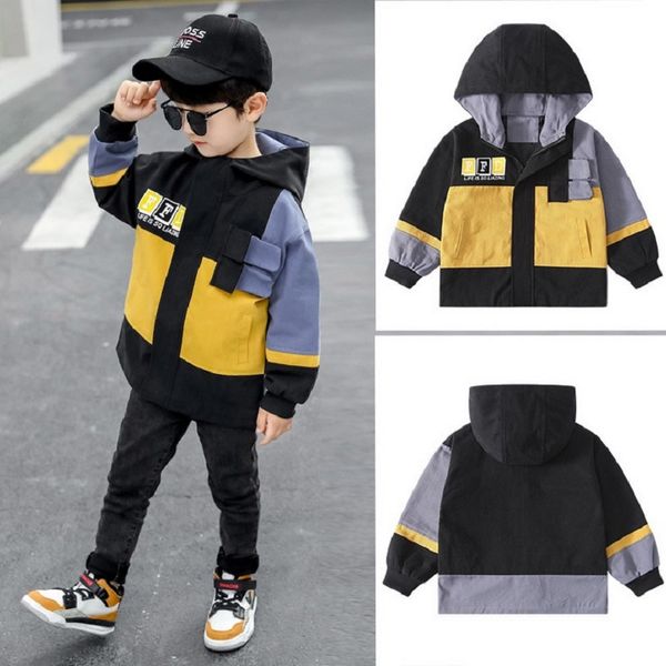 boys jacket for spring autumn new cotton korean casual letters hooded trench jacket kids clothes for boys 4-11y, Blue;gray
boys jacket for spring autumn new cotton korean casual letters hooded trench jacket kids clothes for boys 4-11y, Blue;gray