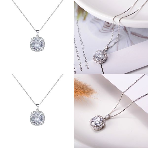 micro stone necklace girl student diamond pendant concise day chain jewelry jade blue necklaces steel buddha pendant diffuser necklaces, Silver
micro stone necklace girl student diamond pendant concise day chain jewelry jade blue necklaces steel buddha pendant diffuser necklaces, Silver