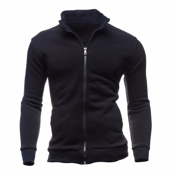 designer mens solid sport jackets fashion zipper fly mens casual jacket homme stand collar popular clothes, Black;brown
designer mens solid sport jackets fashion zipper fly mens casual jacket homme stand collar popular clothes, Black;brown