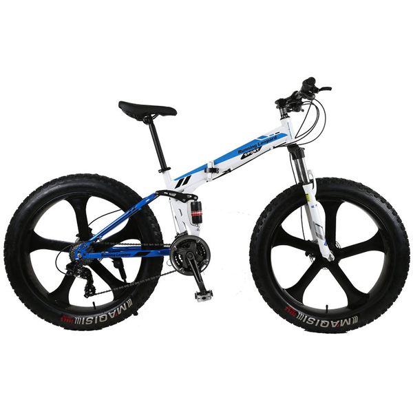 folding fatbike 26*4.0 fat tire front and rear absorber double disc brake mountain bike cycling road
folding fatbike 26*4.0 fat tire front and rear absorber double disc brake mountain bike cycling road