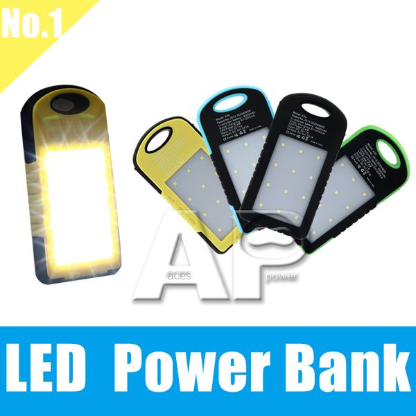 2019 universal portable solar charger power bank waterproof battery charger with led flashlight external portable charger for all cell phone
2019 universal portable solar charger power bank waterproof battery charger with led flashlight external portable charger for all cell phone