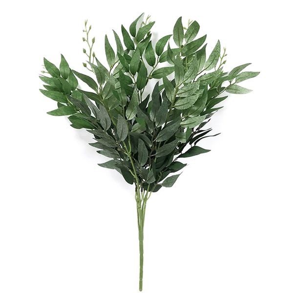 artificial willow bouquet fake leaves for home christmas wedding decoration jugle party willow vine faux foliage plants wreath
artificial willow bouquet fake leaves for home christmas wedding decoration jugle party willow vine faux foliage plants wreath