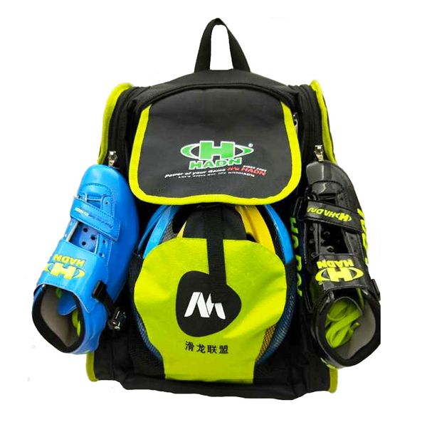 professional speed skate рюкзак для катания на роликовых коньках обуви сумка с head helmet контейнер 4 * 110мм колеса конька крышки кемпин
professional speed skate рюкзак для катания на роликовых коньках обуви сумка с head helmet контейнер 4 * 110мм колеса конька крышки кемпин