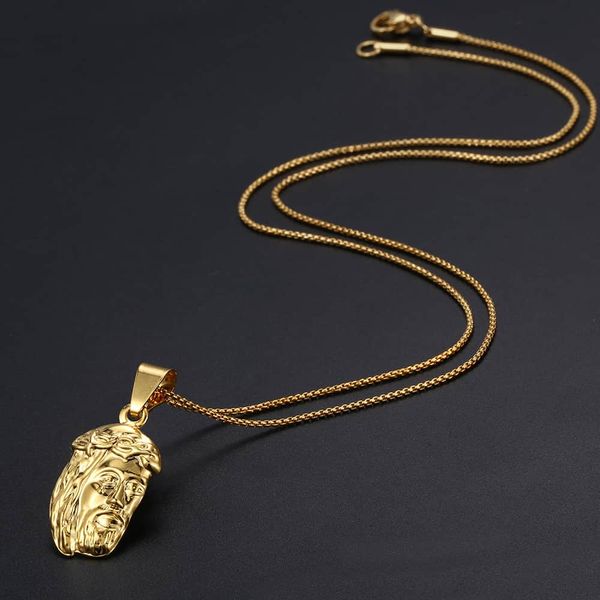 trendsmax women's necklace jesus pendant yellow gold filled box chain necklace for men women 45cm 50cm hollow kgp196, Silver
trendsmax women's necklace jesus pendant yellow gold filled box chain necklace for men women 45cm 50cm hollow kgp196, Silver