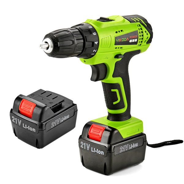 21v electric screwdriver 2 piece rechargeable lithium battery household cordless driver drill multi-function power tools carton
21v electric screwdriver 2 piece rechargeable lithium battery household cordless driver drill multi-function power tools carton