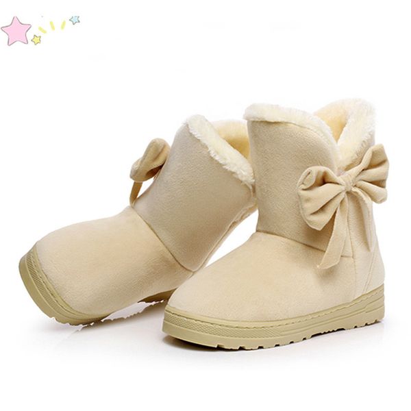 fashion platform ladies shoes 2019 women snow boots winter fur ankle boot female bowtie warmer plush suede rubber flat o6-53, Black
fashion platform ladies shoes 2019 women snow boots winter fur ankle boot female bowtie warmer plush suede rubber flat o6-53, Black