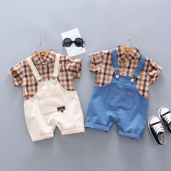 children's clothing boy 2020 new summer two-piece baby suspenders pants suit baby striped short-sleeved summer tide a5, White
children's clothing boy 2020 new summer two-piece baby suspenders pants suit baby striped short-sleeved summer tide a5, White
