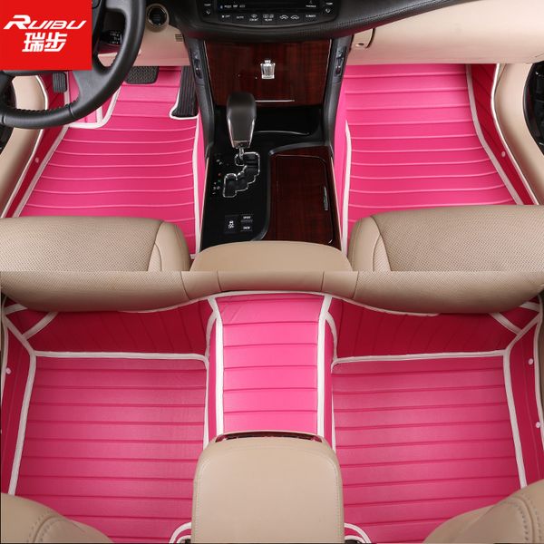girls women's personality fashion full surrounded pink 5d customized car floor mats for all car models
girls women's personality fashion full surrounded pink 5d customized car floor mats for all car models
