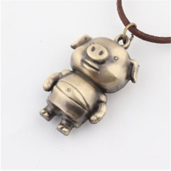 12 chinese zodiac animal cute pig necklace pendant for health zodiac jewelry women men pendant chain, Silver
12 chinese zodiac animal cute pig necklace pendant for health zodiac jewelry women men pendant chain, Silver