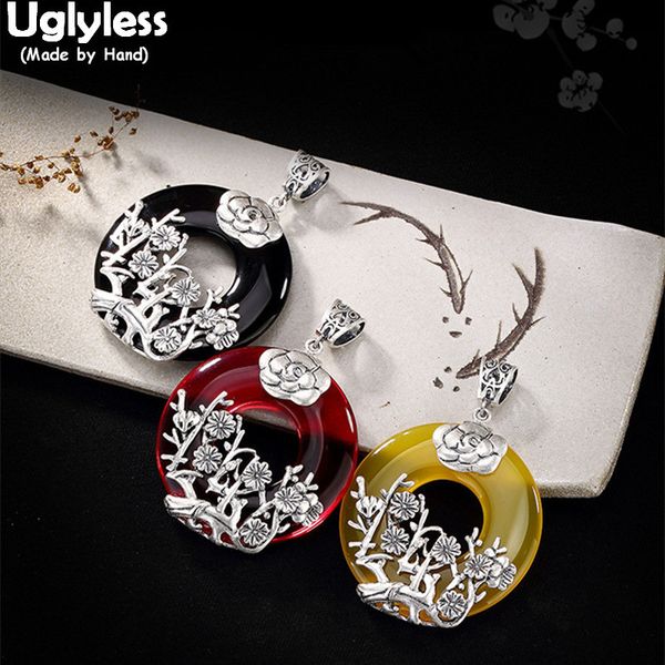 uglyless real 999 silver fine jewelry women natural chalcedony round pendants without chains handmade carved plum flowers bijoux
uglyless real 999 silver fine jewelry women natural chalcedony round pendants without chains handmade carved plum flowers bijoux