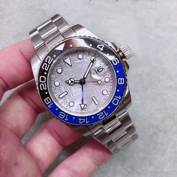 gmt ii 126719 luxury men's watch 40mm sapphire mirror grey dial automatic movement 316 stainless steel band gentleman's watch, Slivery;brown
gmt ii 126719 luxury men's watch 40mm sapphire mirror grey dial automatic movement 316 stainless steel band gentleman's watch, Slivery;brown