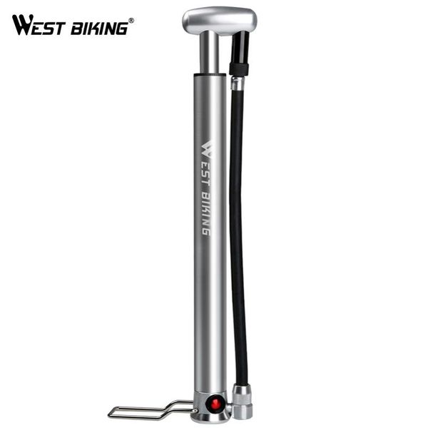 west biking portable bike floor pump 160psi high pressure aluminium alloy basketball air pump schrader presta cycling tire
west biking portable bike floor pump 160psi high pressure aluminium alloy basketball air pump schrader presta cycling tire