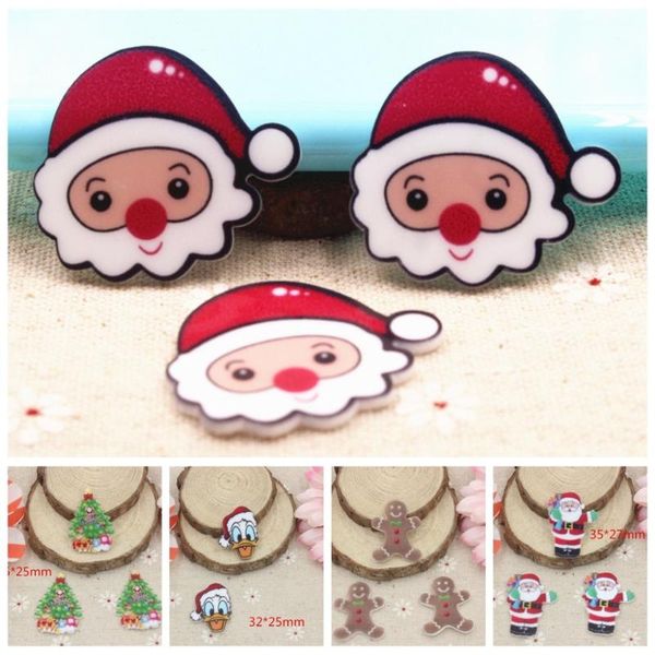 100pcs/lot kawaii resin cabochons christmas tree santa claus planar resin for diy decoration crafts phone hair accessories, Slivery;white
100pcs/lot kawaii resin cabochons christmas tree santa claus planar resin for diy decoration crafts phone hair accessories, Slivery;white