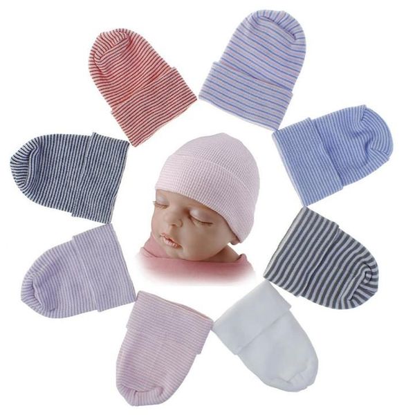 8 colors infant baby winter sale two layers cotton hat reborn cute soft warm hat boys girls fashion striped cap, Slivery;white 
8 colors infant baby winter sale two layers cotton hat reborn cute soft warm hat boys girls fashion striped cap, Slivery;white
