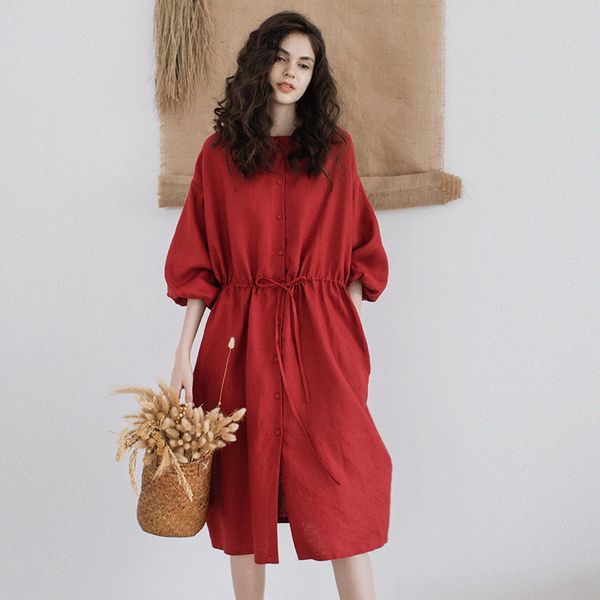 2020 new cotton ladies dress in restoring ancient ways long round collar band flax cardigan outside, Black;gray
2020 new cotton ladies dress in restoring ancient ways long round collar band flax cardigan outside, Black;gray