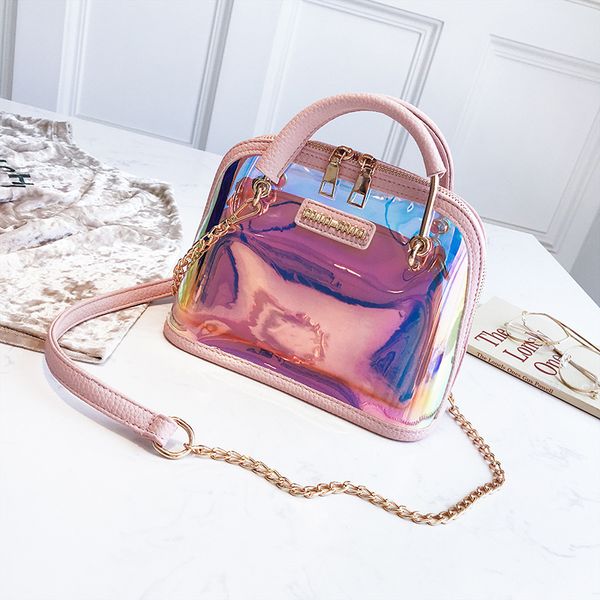 women's bag 2020 laser jelly pvc transparent single shoulder summer mini shell bag diagonal small
women's bag 2020 laser jelly pvc transparent single shoulder summer mini shell bag diagonal small