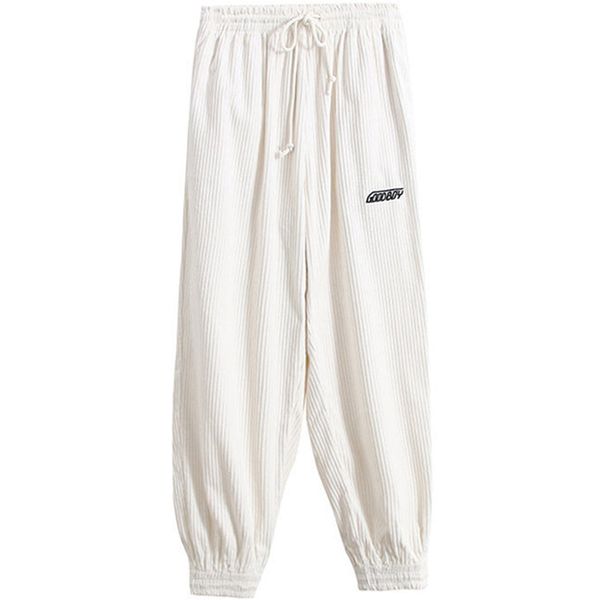 3 size 2020 corduroy luxury goodboy harem pants thick sports style casual work women vintage brand capris fashion designer gr, Black;white
3 size 2020 corduroy luxury goodboy harem pants thick sports style casual work women vintage brand capris fashion designer gr, Black;white