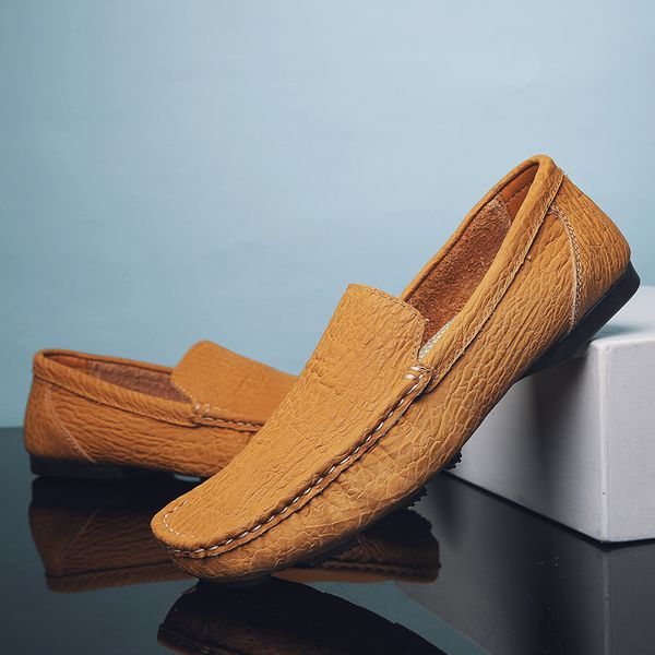 yomior fashion cow leather breathable men shoes vintage british loafers flats soft driving shoes classic slip-on, Black
yomior fashion cow leather breathable men shoes vintage british loafers flats soft driving shoes classic slip-on, Black