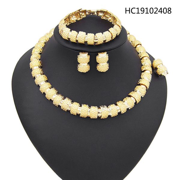 yulaili classic nigerian bridal jewelry sets african gold necklace earrings ring bracelet for women engagement fashion jewelry, Silver
yulaili classic nigerian bridal jewelry sets african gold necklace earrings ring bracelet for women engagement fashion jewelry, Silver