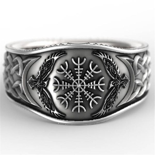 wukalo s925 punk vintage mythology story viking eagle compass 925 silver black men rings, Golden;silver
wukalo s925 punk vintage mythology story viking eagle compass 925 silver black men rings, Golden;silver