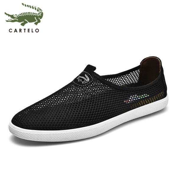 cartelo men's shoes spring and summer sports shoes summer mesh men's breathable lazy low-foot casual, Black
cartelo men's shoes spring and summer sports shoes summer mesh men's breathable lazy low-foot casual, Black