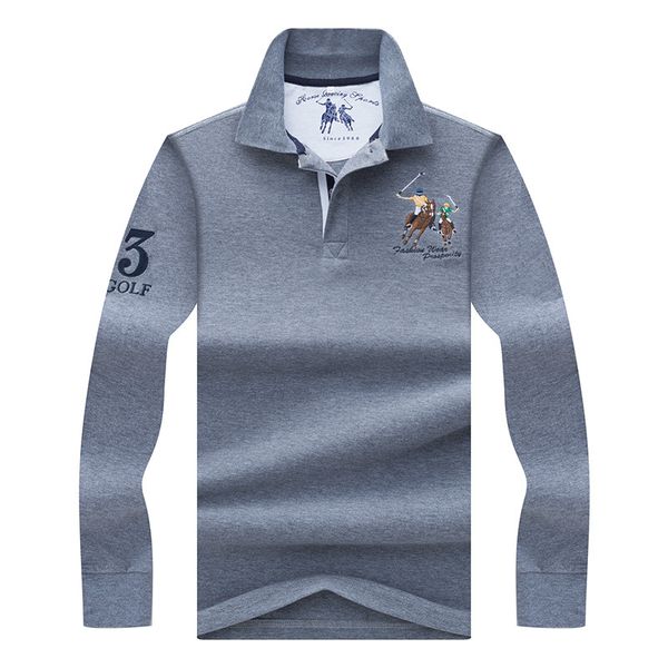 new long sleeve polo shirt mens spring and autumn lapel t-shirt business casual cotton autumn mens polo shirts, White;black
new long sleeve polo shirt mens spring and autumn lapel t-shirt business casual cotton autumn mens polo shirts, White;black