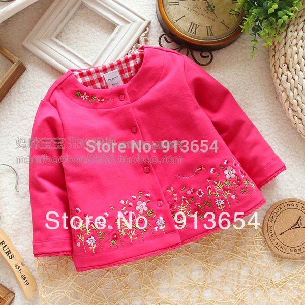 retail new 2015 baby clothing spring autumn baby coat cardigan girls cotton jacket embroider child outerwear top, Blue;gray
retail new 2015 baby clothing spring autumn baby coat cardigan girls cotton jacket embroider child outerwear top, Blue;gray