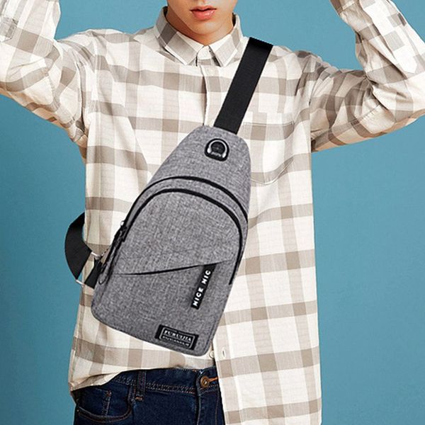 men new style concise casual personality all-match solid color with earphone jack large capacity shoulder bag
men new style concise casual personality all-match solid color with earphone jack large capacity shoulder bag