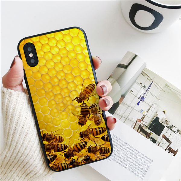 coque cartoon bee cover for iphone 11 pro xs max xr case for iphone 8 7 6s plus 5s se 5 case soft silicone cover.
coque cartoon bee cover for iphone 11 pro xs max xr case for iphone 8 7 6s plus 5s se 5 case soft silicone cover.