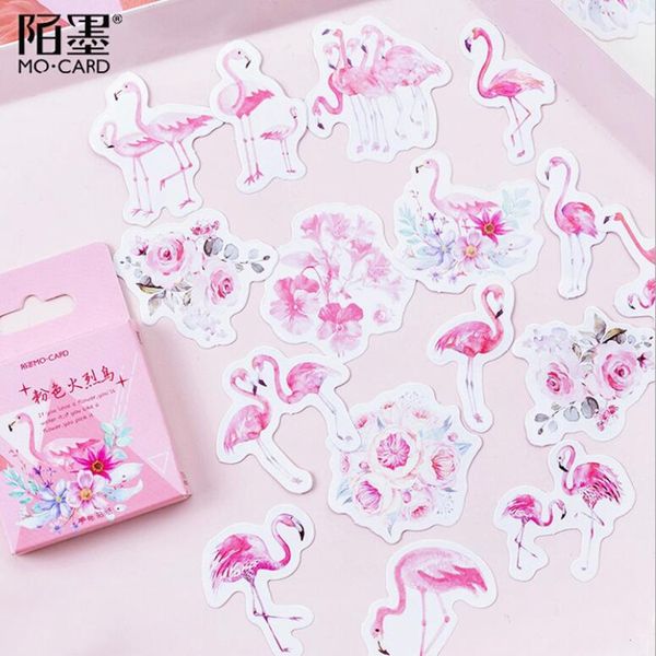 45 pcs/box kawaii cute flamingo paper stickers diary decoration diy scrapbooking journal stickers stationery 2019 planner
45 pcs/box kawaii cute flamingo paper stickers diary decoration diy scrapbooking journal stickers stationery 2019 planner